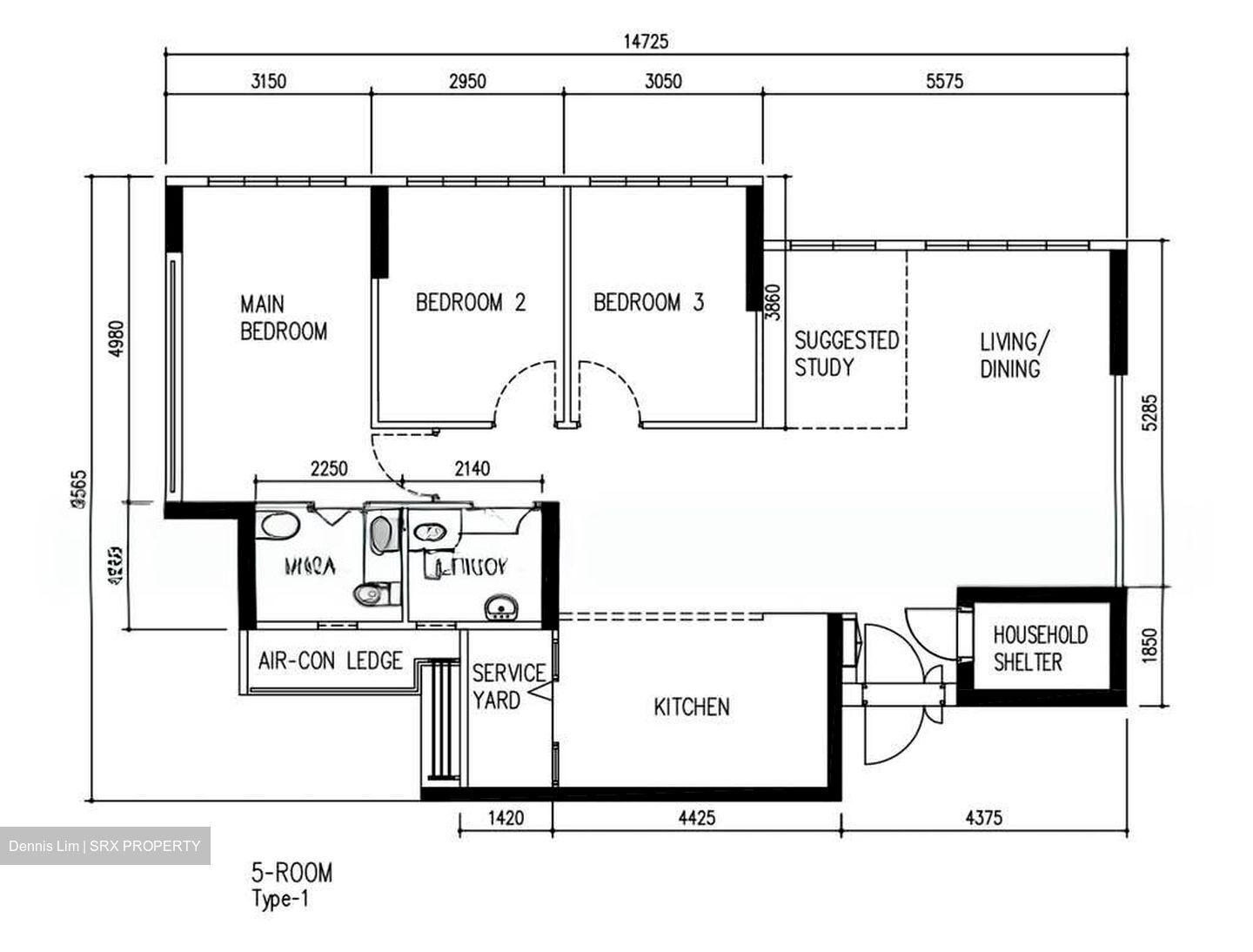 Blk 377A Hougang Rivercourt (Hougang), HDB 5 Rooms #573968021